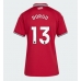 Manchester United Patrick Dorgu #13 Hemma matchtröja Dam 2026-27 Kortärmad Billigt Manchester United Patrick Dorgu #13 Hemma matchtröja Dam 2026-27 Kortärmad Billigt
